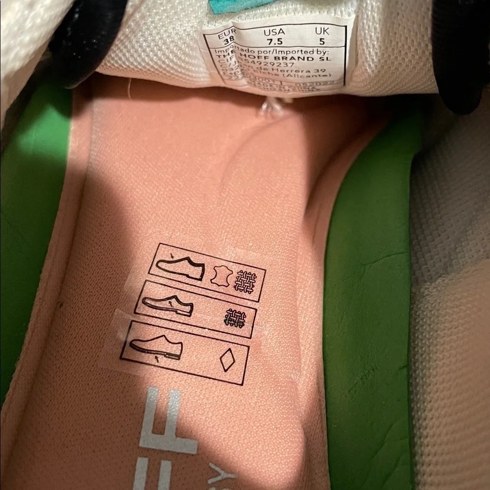 HOFF | Women’s Pink Suede Fantasy Trainer Sneakers Size 7.5